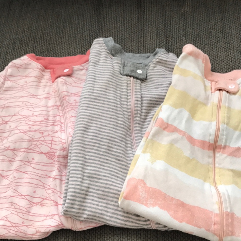 Lot of 3 Burt's Bees Pajamas
